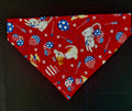 Patriotic Red Scarf