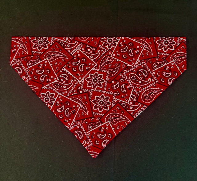 Red Bandana Scarf